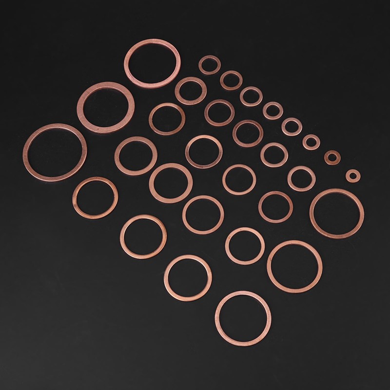 Copper Washer Set Kit with Plastic Box Good for All