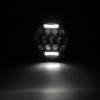 Bricologht For Kenworth T2000 1997-2011 Pair 7inch Round LED Headlights