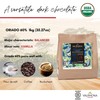 Valrhona Premium French Baking Dark Chocolate Discs (Feves). ORIADO 60%