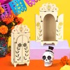 OPELETNNT Dia De Los Muertos Altar Shadow Box - Wooden