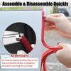 Car Door Edge Protector, 16FT(5M) Red Car Door Protectors Edge