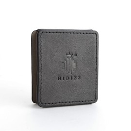 Hidizs AP80 PRO-X Leather Case, Case Custom Made for AP80 PRO-X Portable Balanced Lossless MQA Music Player, All New PU Leather,Elegant Accessories, Waterproof and Durable (Black)