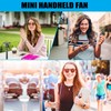 Yacig Personal Fan, Mini Handheld Fan,Battery Powered Smile Portable Travel