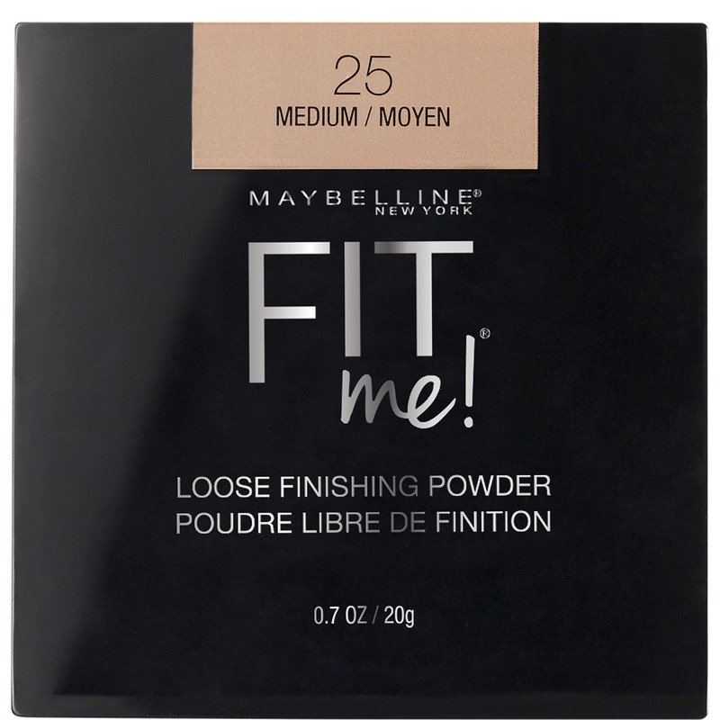 Maybelline Polvo de Maquillaje Fit Me Loose Powder, Tono Medium,