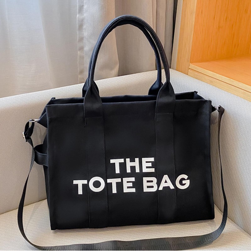Women Bag Canvas Waterproof Large Capacity Casual Shoulder Bag with