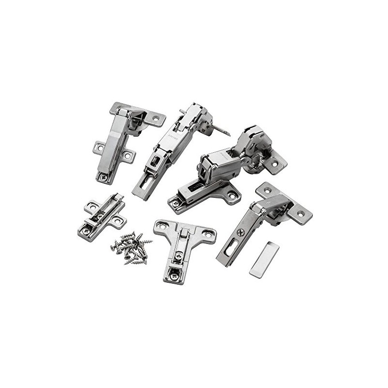 3/4" Overlay, Salice® Face Frame Hinge for Pie-Corner Cabinet