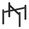 Garbuildman 15-27 Inch Universal Firepit Stand for Solo Stove Bonfire