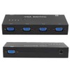 Switcher Video Converter VGA Adapter HD Display Computer Accessories Black