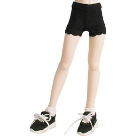 Petite Marie 1/3 MDD Compatible 1/3 Length with Lace Leggings Black Spats Fitness Pants Daily Pants Casual Pants 15.7 inches (40 cm) Doll BJD Doll Clothes [Petite Marie] [No.0173]