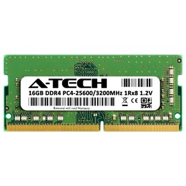 A-Tech 16GB RAM for Dell Inspiron 15 5000 5502 | DDR4 3200MHz PC4-25600 Non-ECC SODIMM 1Rx8 Laptop & All-in-One Memory Module Replacement for SNP1CXP8C/16G, AB371022, AB403044, 1CXP8, 01CXP8 V2