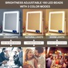 Gvnkvn Lighted Makeup Mirror, Hollywood Vanity Mirror with Lights, Three