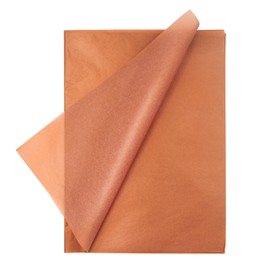 19.7 x 27.6 pulgadas, 25 hojas, papel de seda decorativo de oro rosa para bolsas de regalo, papel de envoltura de pañuelos a granel para embalaje, manualidades, fiesta, boda