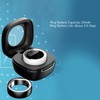 Smart Ring Multifunction Sleep Temperature Monitoring Pedometer 23mah Health Tracker