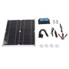 Solar Panel Kit 20W 12V Monocrystalline IP65 Waterproof DIY Solar