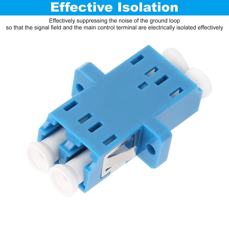 Fiber Optical Coupler LC to LC, UPC Duplex Flange Fibre