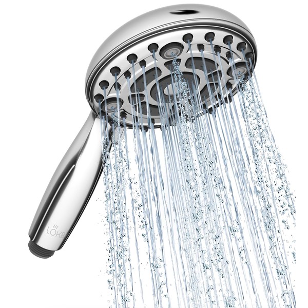 Lokby 6 Settings Shower Head High Pressure - Water Saving