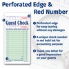 GORILLA SUPPLY [5000] Gorilla Supply Guest Check Book 3.4" x