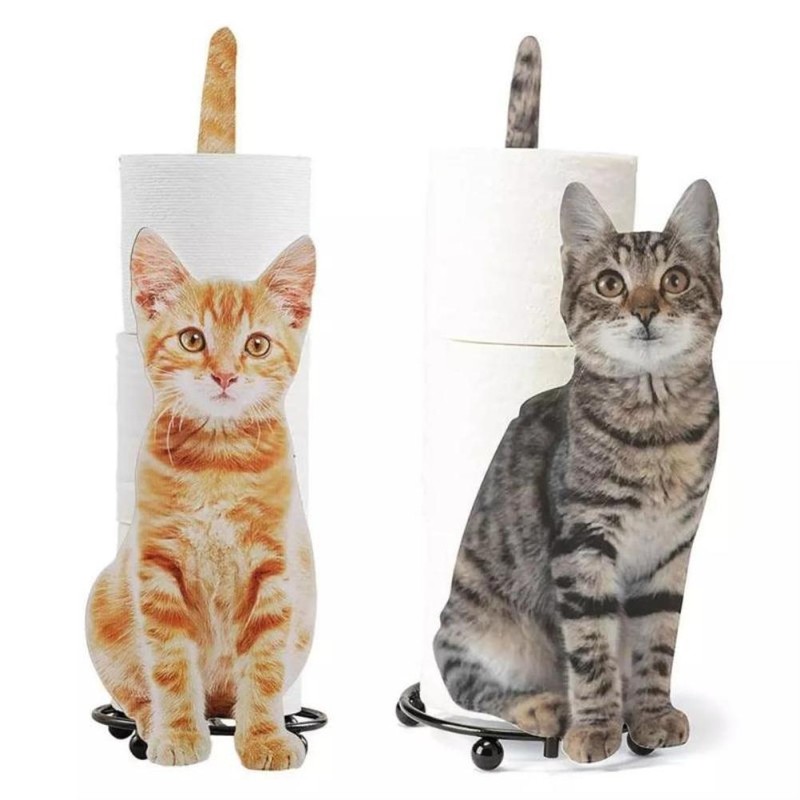 Paper Towel Holder Cat Design Paper Towel Holder Stand for