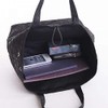 Aurora Formal Bag with Gusset, Made in Japan, Black Formal