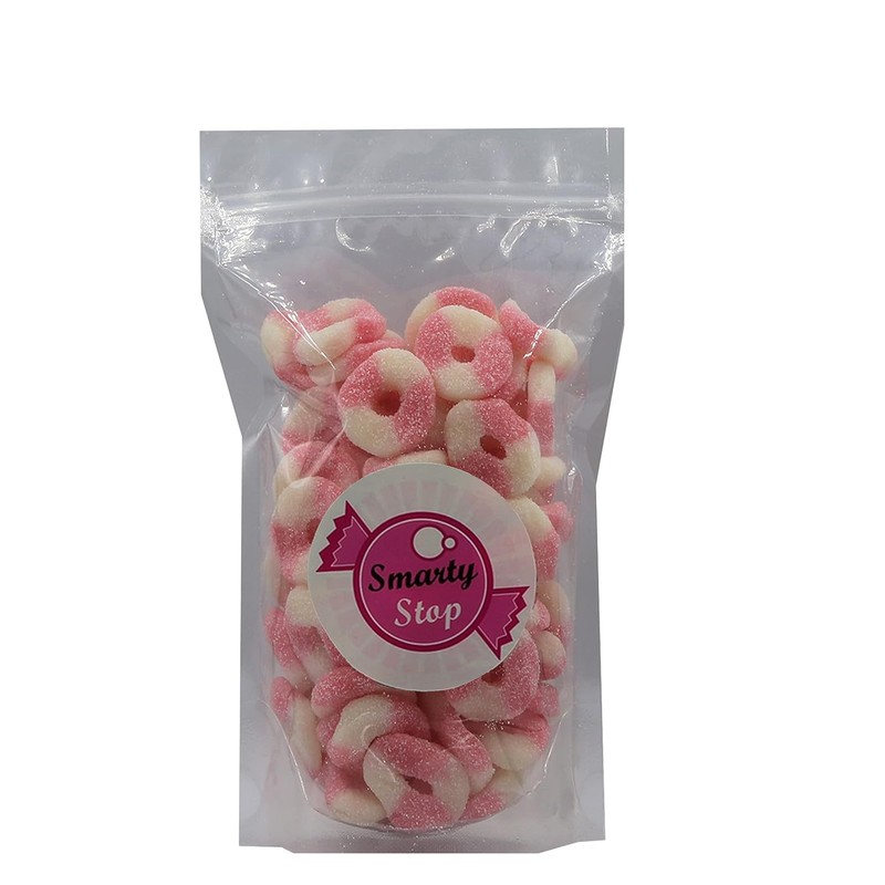 Smarty Stop Mini Sour Gummy Rings Candy GummiRoos (2 Pound