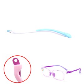 Children's Glasses Replacement Arms 1 Pair Eyeglass Legs Silicone Eyewear Temple Repair Kit