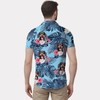 Lussues Nee Dachshund Hawaiian Shirt for Men,Button Down Beach Casual