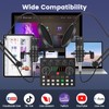 Brvomussy Podcast Equipment Bundle for 2, Audio Interface with Voice