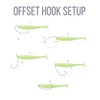 Patientia Rubber Bait 7.5 cm Rubber Shads Jerkbait Set (All-Round