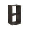 Linon Home Decor Linon Dawes 2 Cabinet Espresso Cubby Storage