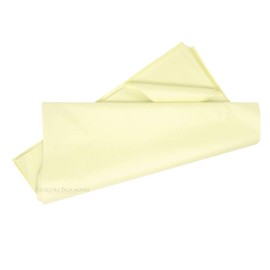 Flexicore Packaging Ivory Gift Wrap Tissue Paper Size: 15 Inch X 20 Inch | Count: 100 Sheets | Color: Ivory