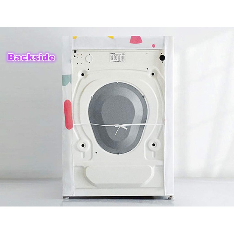 Kinteshun Washing Machine Cover,Washer Dryer Dustproof Waterproof Protection Case Cover