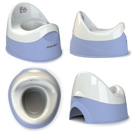 BABYLON Duet Children's Potty, Children's Toilets with Removable Bowl, Children's Toilet, Night Pot for Children/Toilet Seat Pot, Boys/Girls Children's Potty from 1 Year, Purple