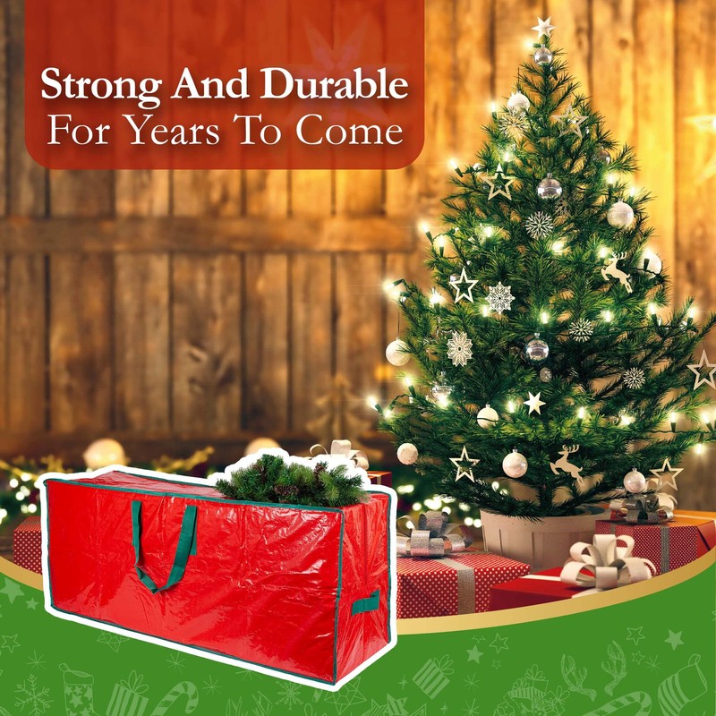 DSL Christmas Tree Storage Bag with Handles – Easy to