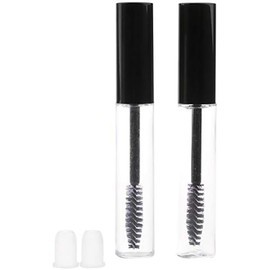 Acrylic Mascara Tube Cosmetic Container Eyelash Bottle Travelable Refillable 7Ml 2 Bottle Set Durability Stylish