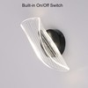 Volcode 12V LED RV Wall Sconce Light Fixture with ON/Off