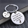 DOYOUDO Dad Keychain from Son Funny Daddy Key Chain Birthday