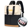 Scothen Backpack Cooler with Double Decker & 12 Ice Packs-