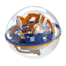 Keenso Pelota Laberinto,Juego de Laberinto en 3D Educativa para Entretenimiento en el Hogar(Obstáculos de Rango Medio 100)