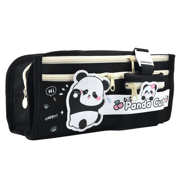 MUNSKT Kawaii Panda Pencil Case, Elegant Pencil Case, Large Capacity