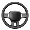 MEWANT Steering Wheel Covers for Dodge RAM 2500 2009-2010 Hand-Stitched