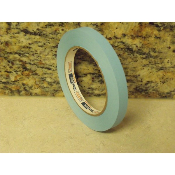 Shurtape 1/2" x 180' Roll COLORED MASKING TAPE - LIGHT