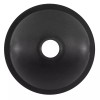 RecPro RV Sink 12" Round Bathroom Sink Granite Black Hydrophobic