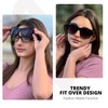 Myiaur 2 Pack Polarized Fit Over Glasses Sunglasses for Women,