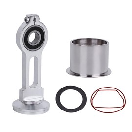 Hiwowsport KK-4835 Compressor Piston Kit Connecting Rod Replacement Kit for Sears Craftsman Devildiss Dewalt Porter Cable Oil Free Air Compressor Pump KK-4835 KK-5081 A02743
