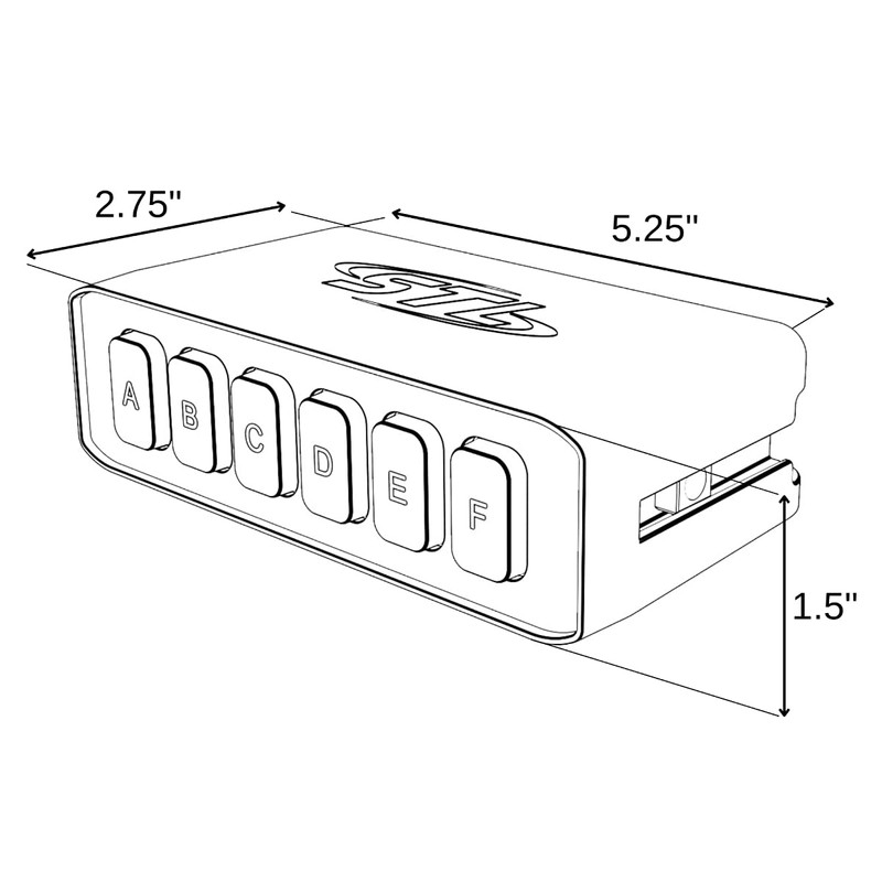 SpeedTech Lights Universal Switch Box Weatherproof Controller with On/Off +