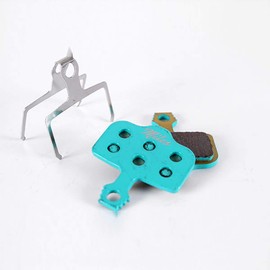 Miles Racing Sintered Brake Pads for MTB Brakes (SRAM Avid Elixir 1 3 5 7 9 R CR, XX, X0, XX WC, Via GT, Trickstuff The Cleg), Blue, Heat Resistant, Durable, Heavy Duty, Freeride, Downhill, Wet, Mud