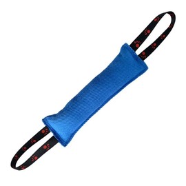 DONGKER Dog Bite Tug Toy, 11.8"x2.7" Dog Pull Toy with 2 Strong Handles for Dogs Training Aggressive Chewers