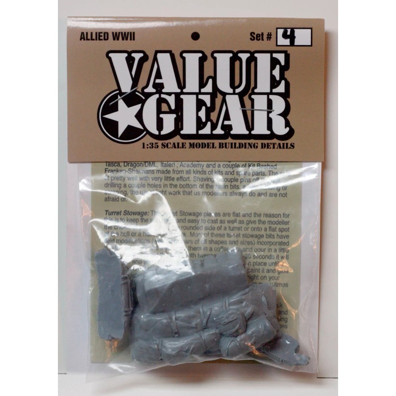 Value Gear 1/35 Scale Sherman Engine Deck Set #4 Value