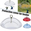 Outdoor Baffle for Bird Feeder Clear Bird Feeder Protective Dome