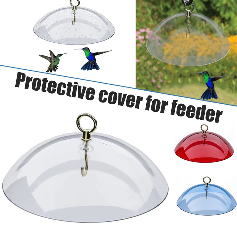 Outdoor Baffle for Bird Feeder Clear Bird Feeder Protective Dome